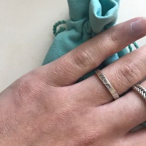 Tiffany & Co “I love you” ring